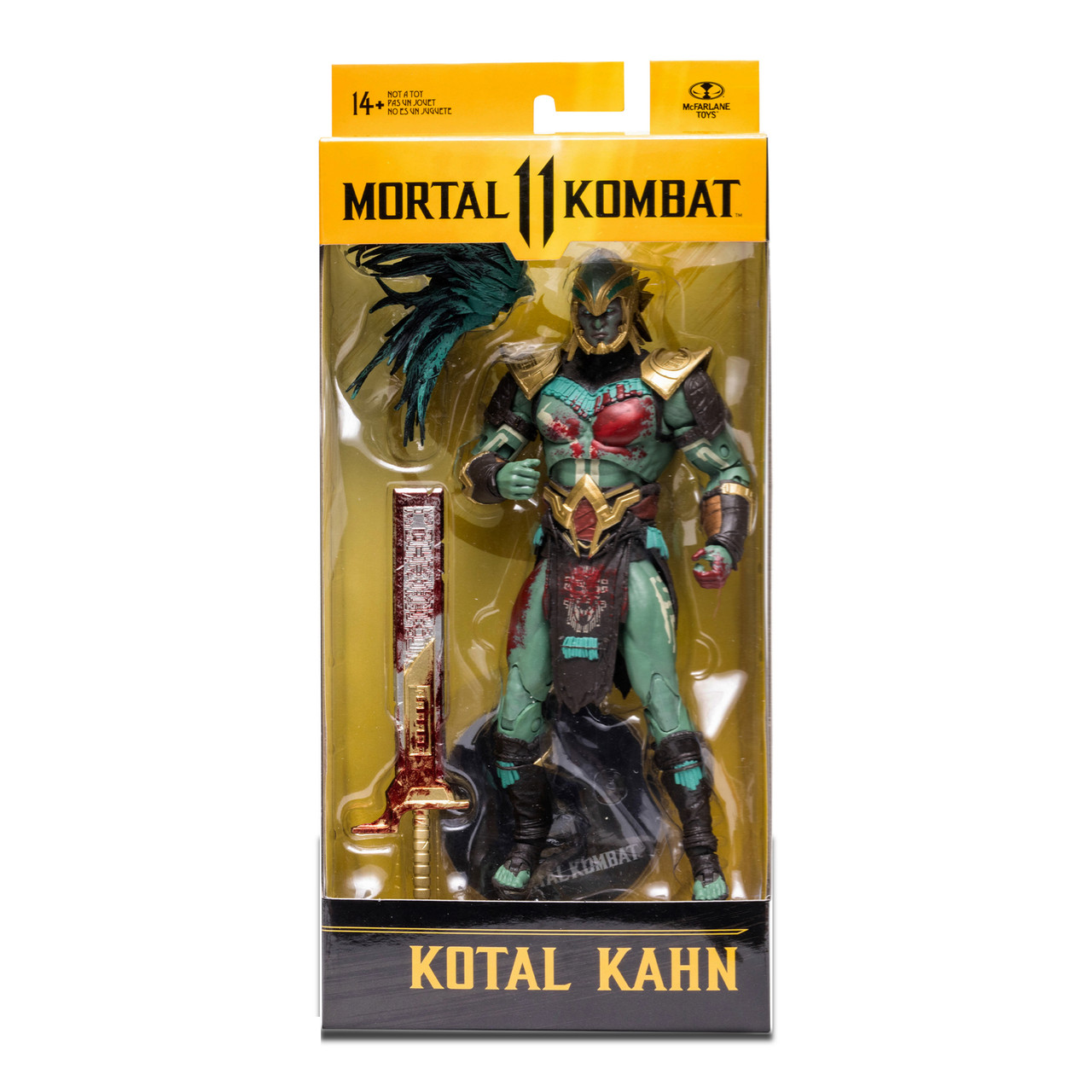 фото Фигурка mortal kombat kotal kahn bloody 18см mf11059