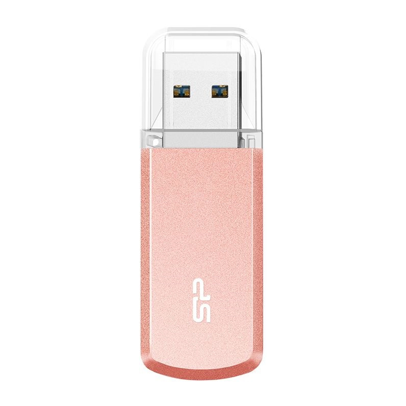 Накопитель USB Silicon Power Helios 202 64Gb, USB 3.2, розовое золото