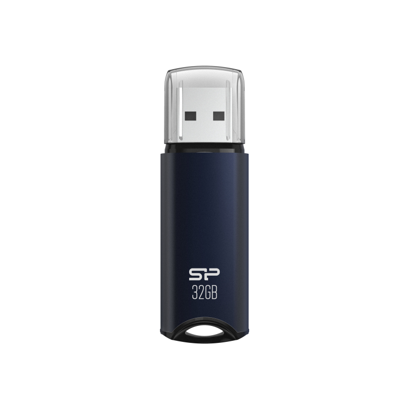 Накопитель USB Silicon Power Marvel M02 32Gb, USB 3.2, синий 