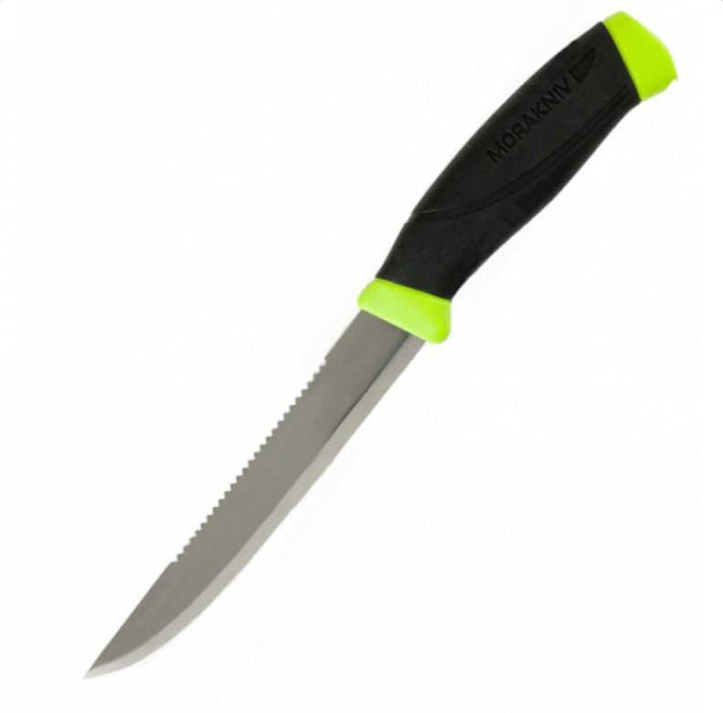 фото Туристический нож fishing comfort scaler; сталь sandvik 12c27; рукоять пластик morakniv