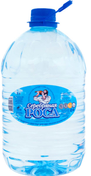 

Вода питьевая Серебряная Роса негазированная 5 л