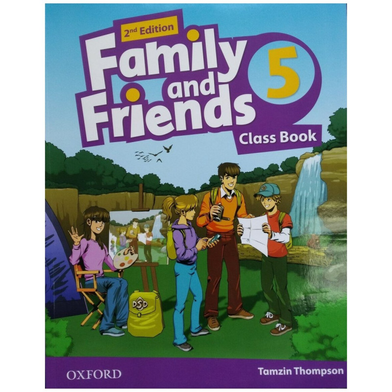 фото Книга family and friends (2nd edition). 5 class book oxford