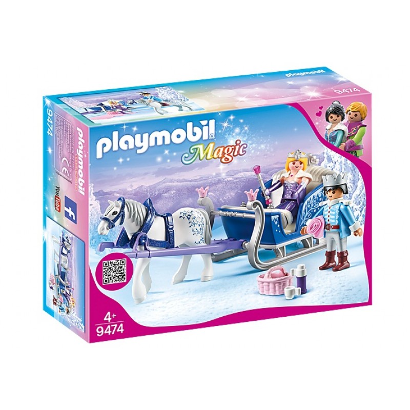 фото Конструктор playmobil сани с королевской парой 9474