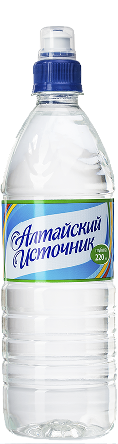 

Вода питьевая артезианская Алтайский Источник негазированная столовая 0,7 л