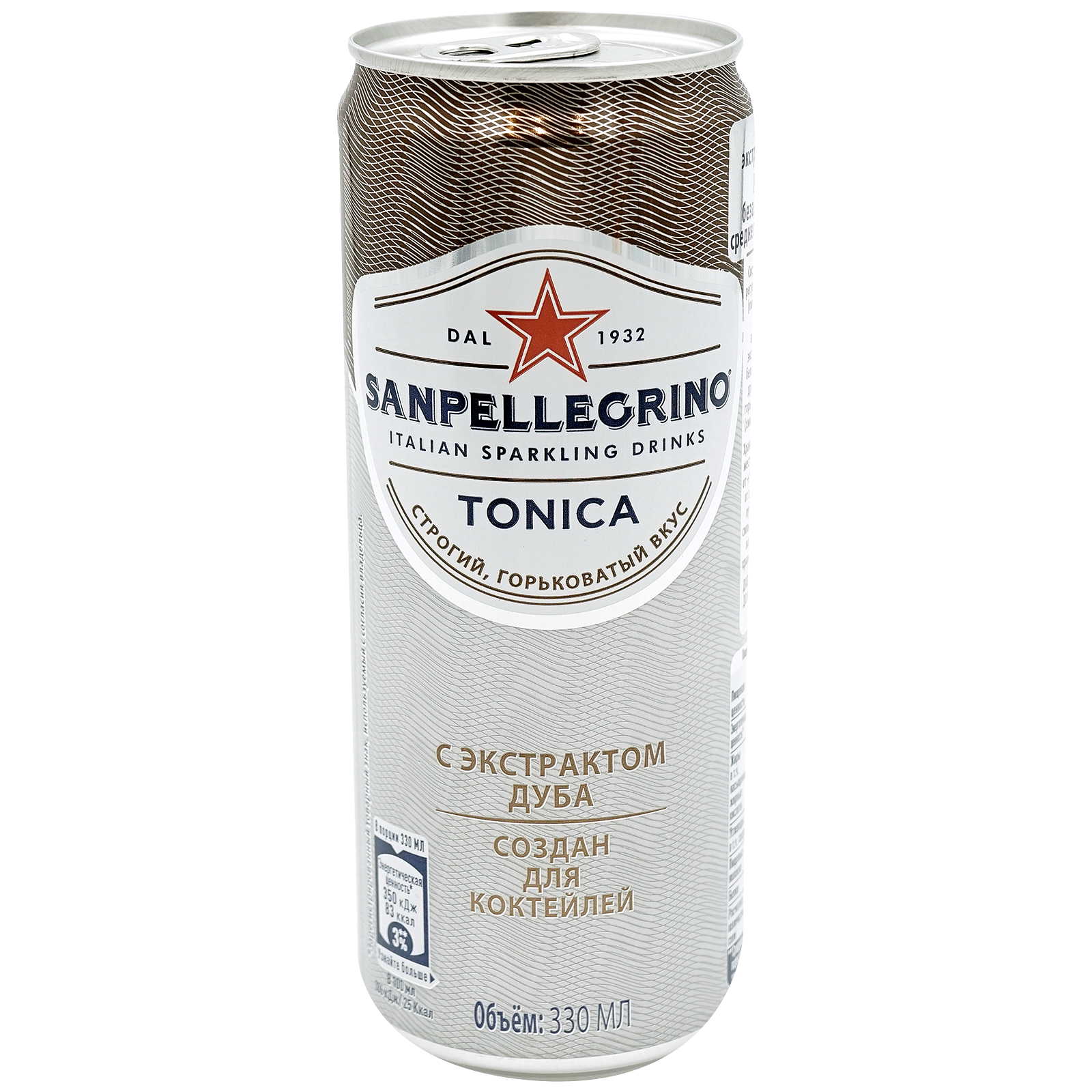Напиток газированный S.Pellegrino Тоник 0,33 л ж/б