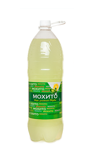 

Газированный напиток Аквадар Мохито-мята 2 л