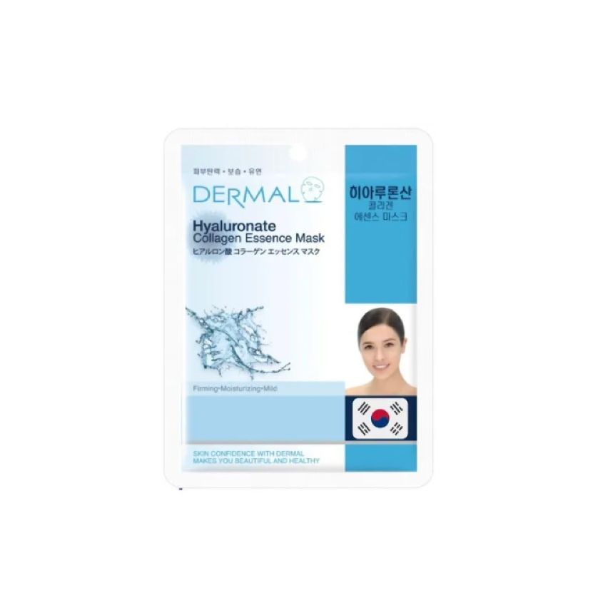 Маска тканевая для лица Dermal Hyaluronate Collagen Essence Mask