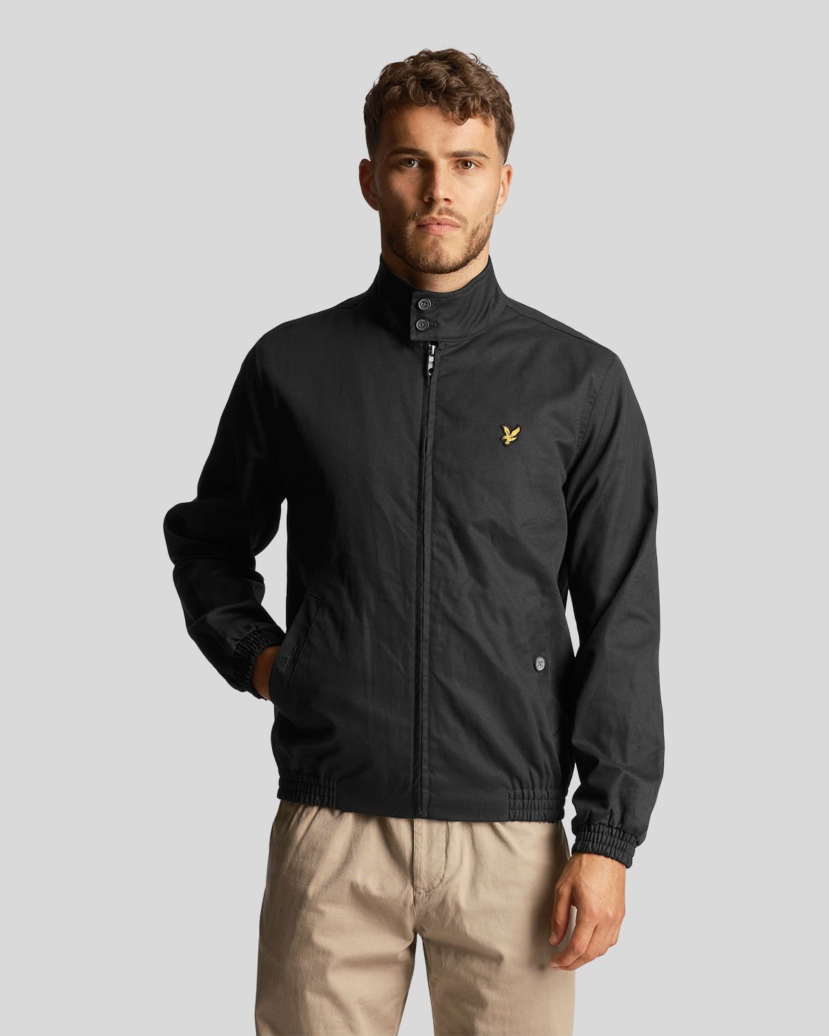 Бомбер мужской Lyle & Scott JK462VC_Z865 черный M