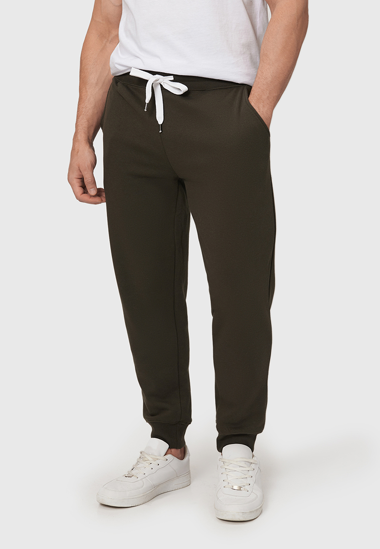 

Спортивные брюки мужские Modis M211M00499O254M зеленые 54 RU, M211M00499