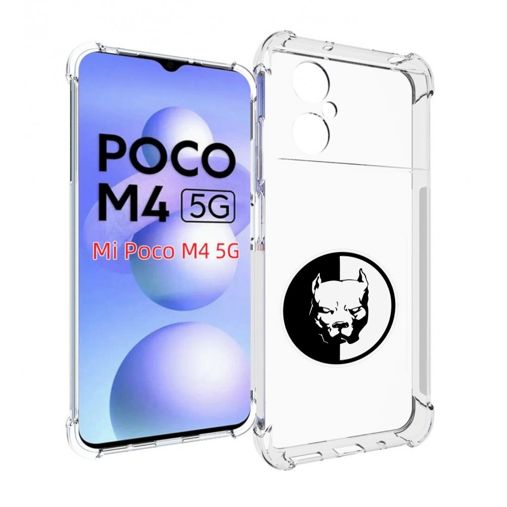 

Чехол MyPads смотра мужской для Xiaomi Poco M4 5G, Прозрачный, Tocco