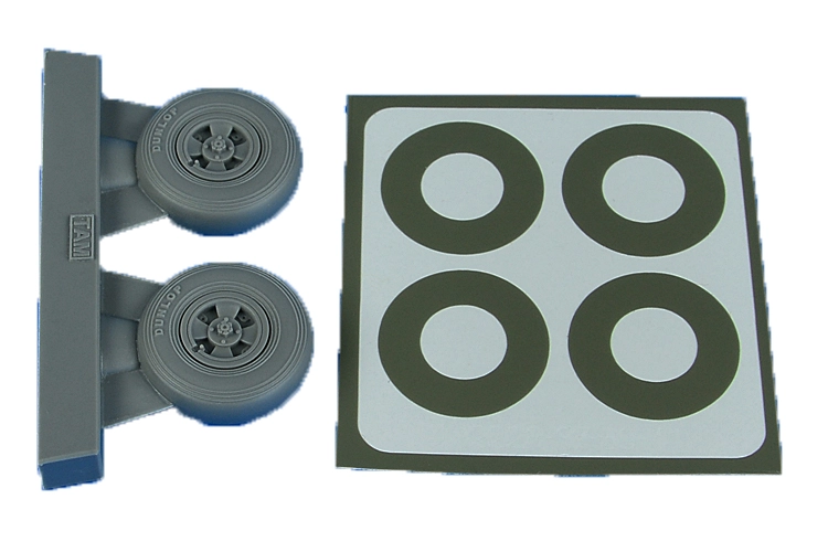 

Набор дополнений Aires 1/32 Spitfire Mk.IX wheels 4-spoke paint masks 2241