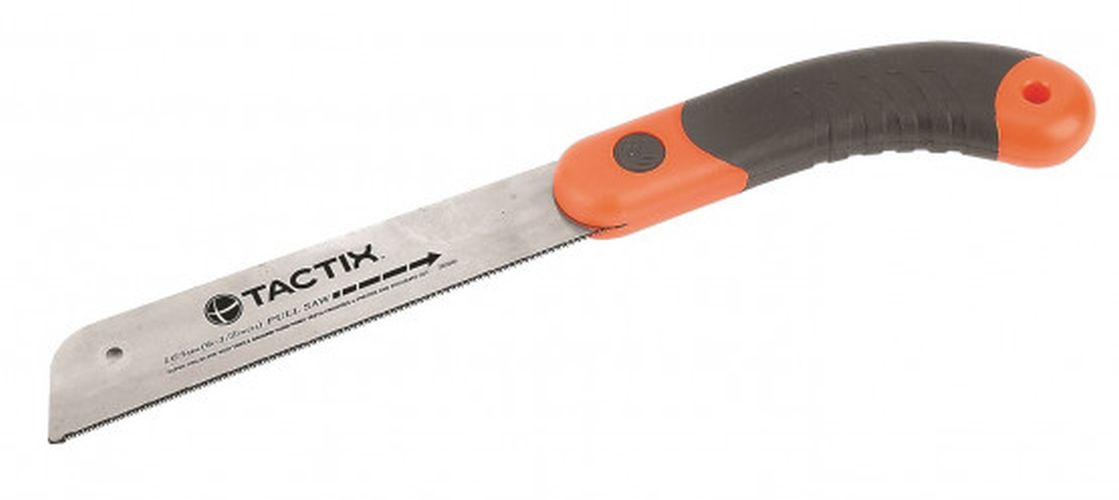 Ножовка TACTIX, 265001, японского типа с гибким лезвием 24 зуба на дюйм
