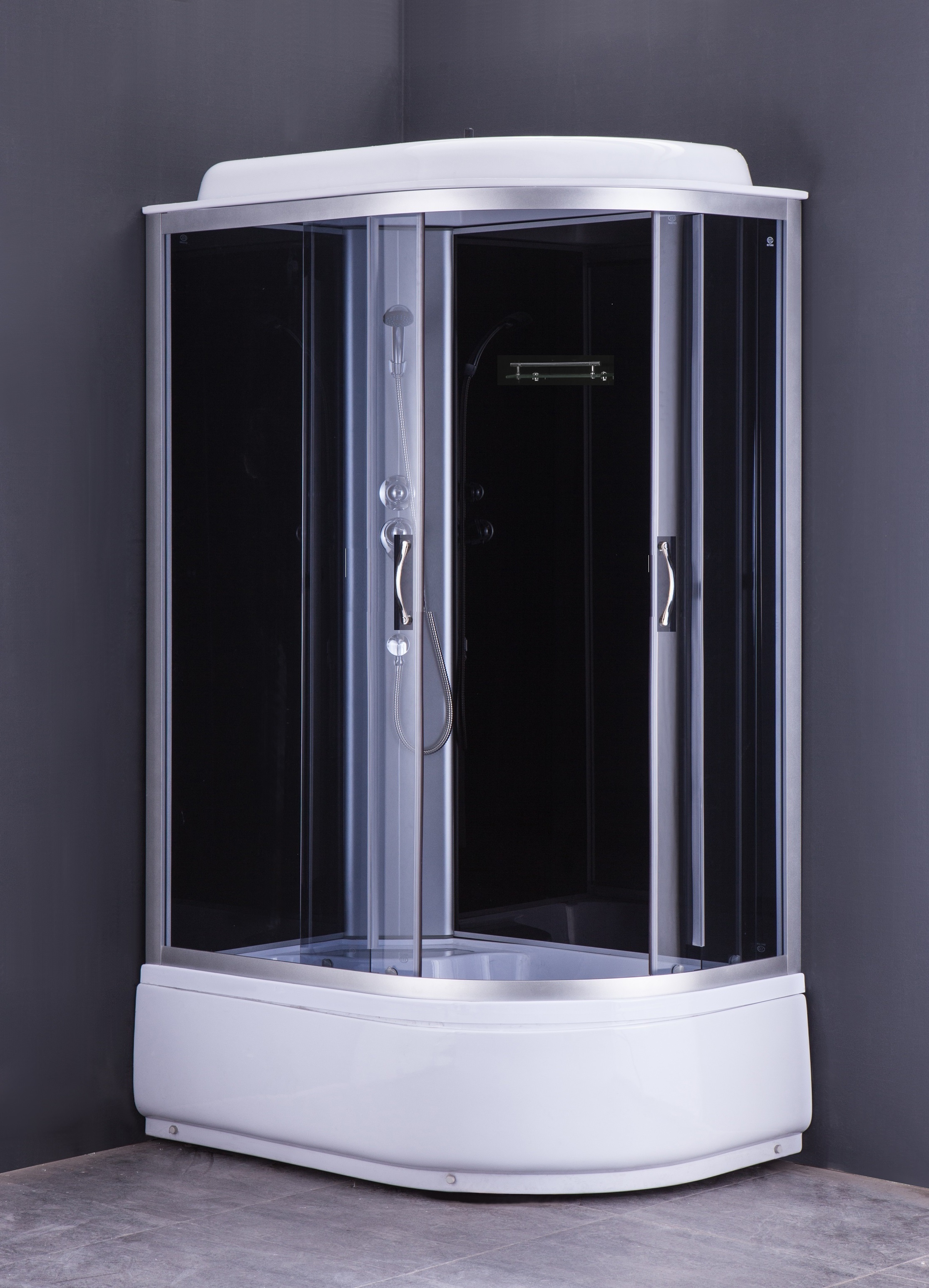 

Душевая кабина Loranto CS-66120L G 120х80х215, поддон 40 см