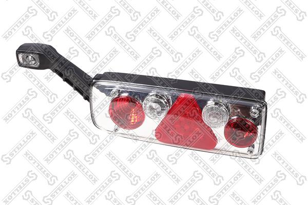 

STELLOX 87-37189-SX_фонарь задний! LH Europoint/Europoint ll 7-pin фишка + LED рог\ KOGEL