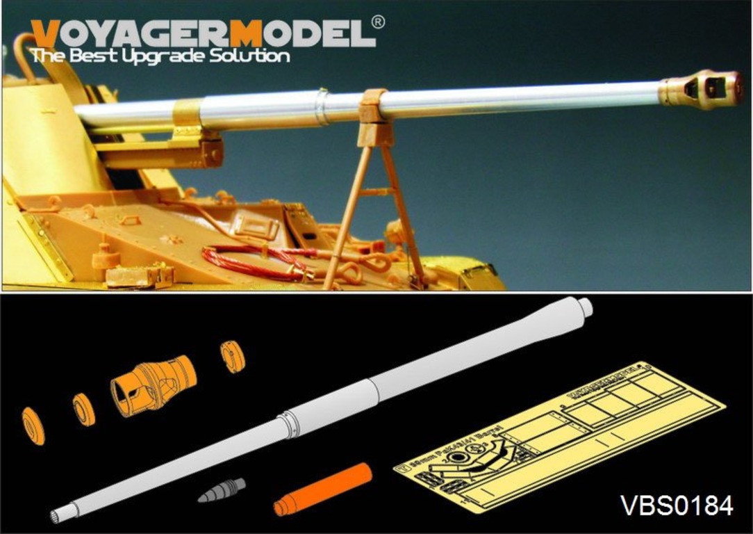

Немецкий 88-мм ствол PaK43 / 41 времен Второй мировой войны GP Harper Voyager VBS0184