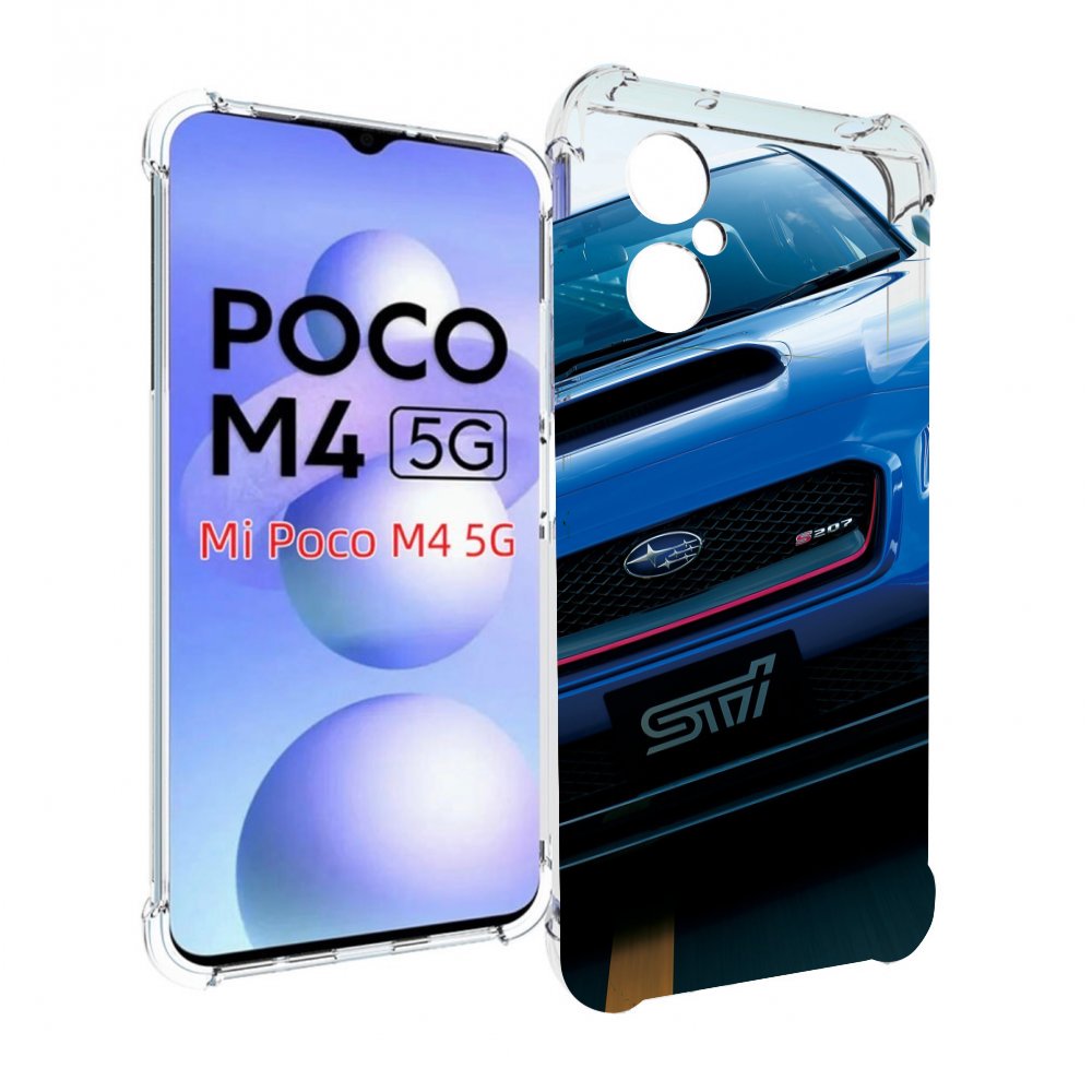 

Чехол MyPads subaru 2 для Xiaomi Poco M4 5G, Прозрачный, Tocco