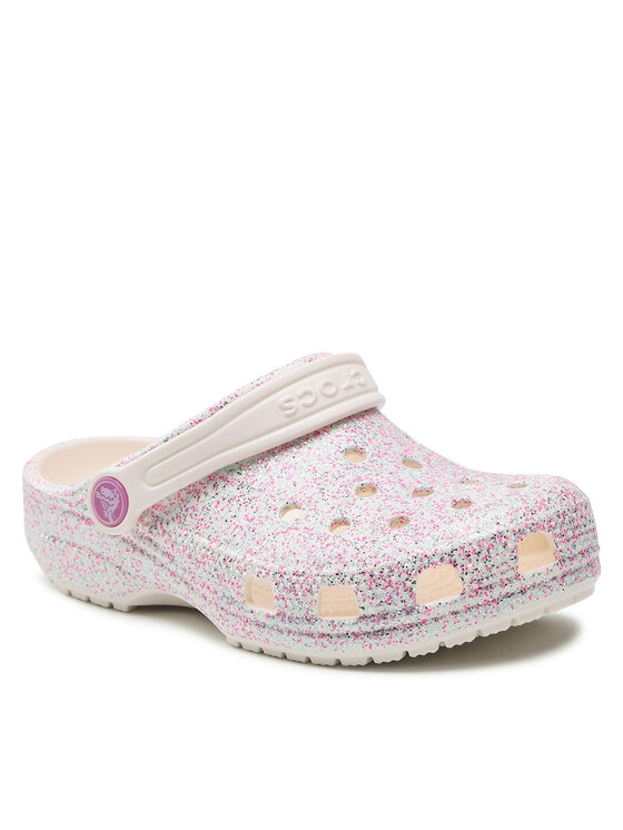 

Сабо Classic Glitter Clog K 206993 Crocs белый 34,5 EU, Classic Glitter Clog K 206993