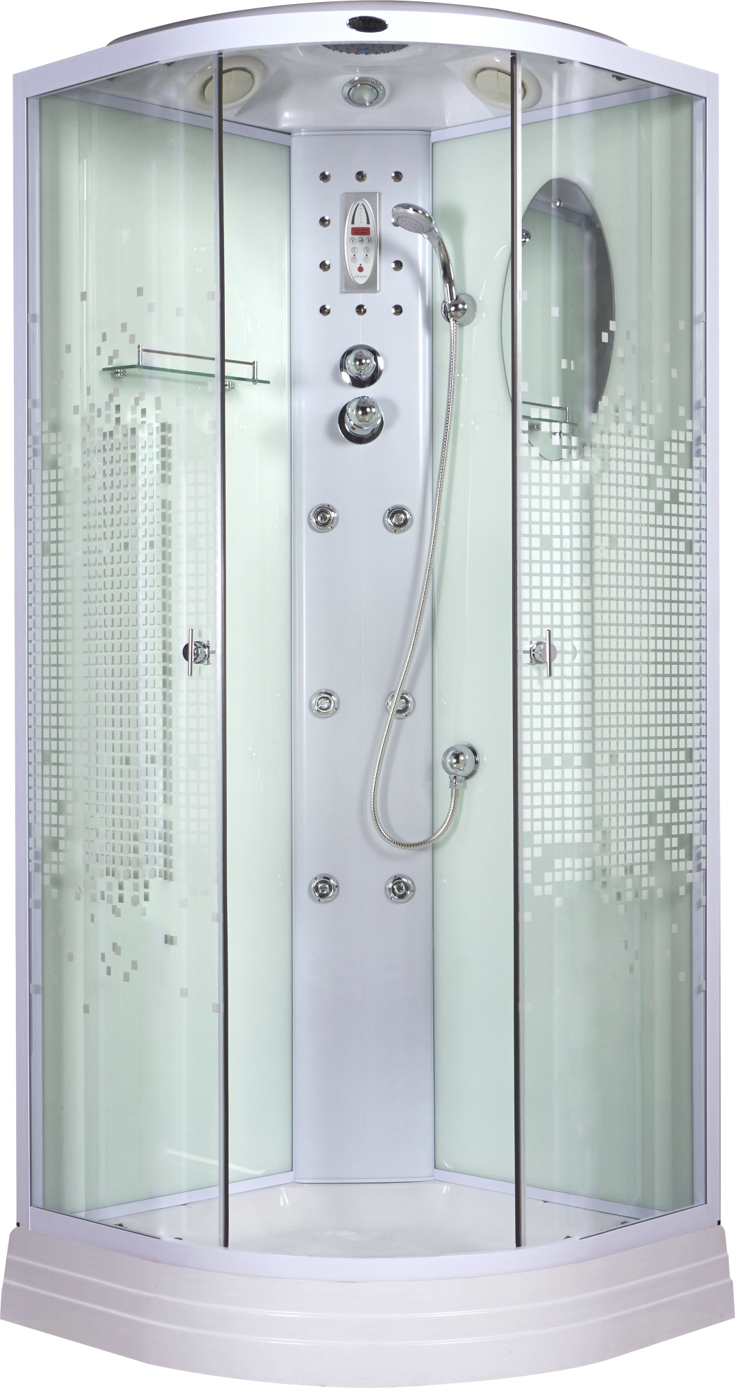 

Душевая кабина Niagara NG-302-01N 96х96х220 мозаика