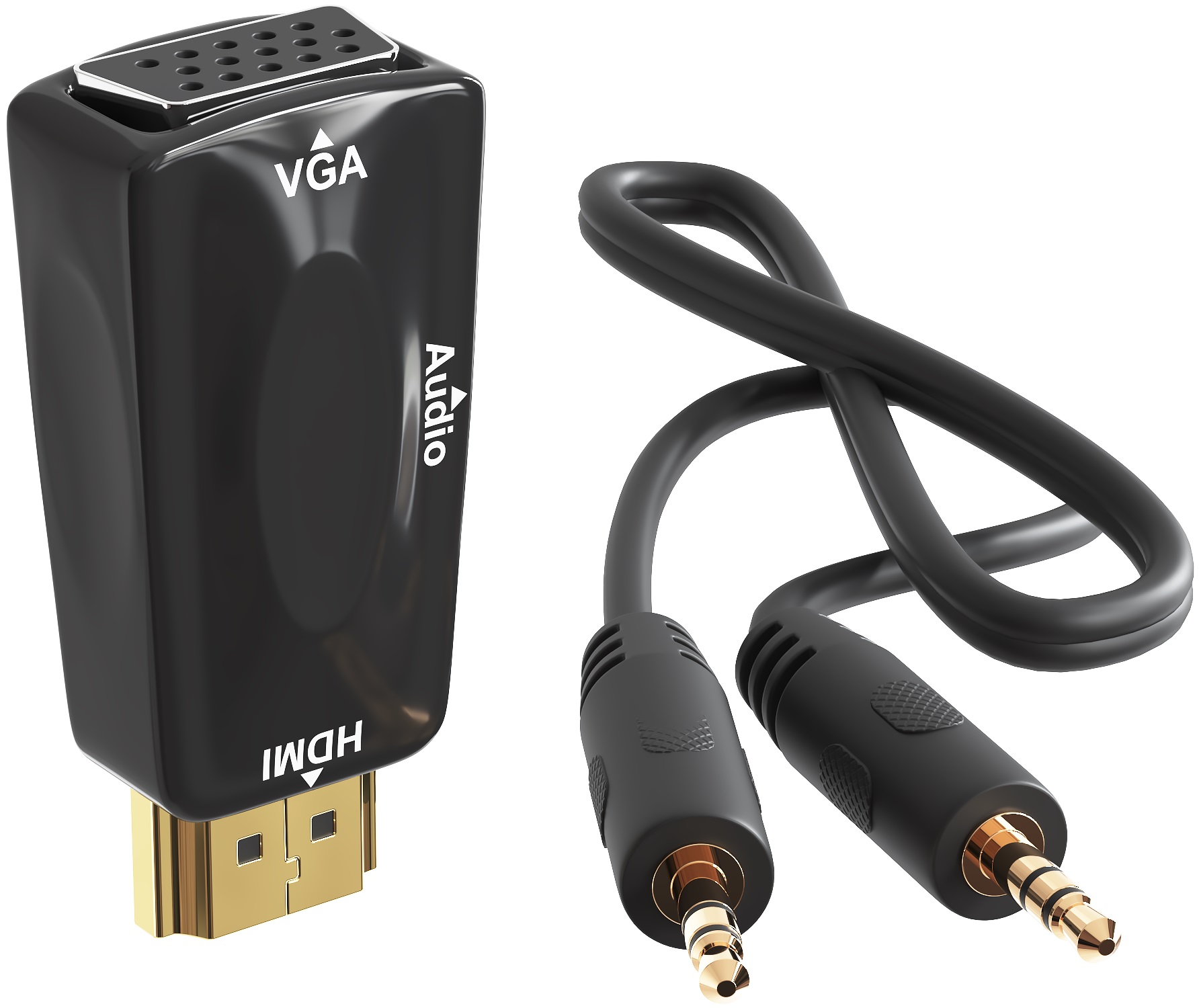 Адаптер-переходник GSMIN A21, HDMI-VGA