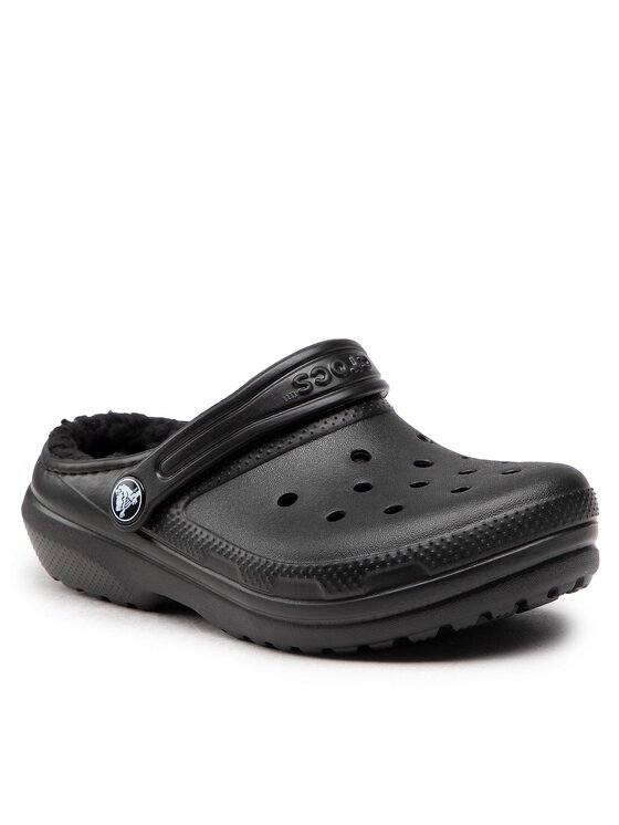 

Сабо Classic Lined Clog K 207010 Crocs Черный 30,5 EU, Classic Lined Clog K 207010