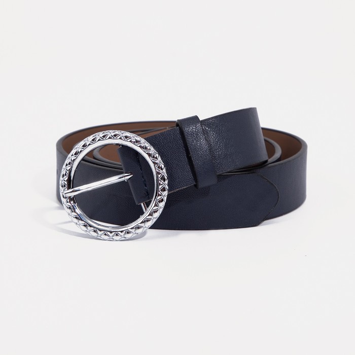 

Ремень женский NoBrand 9345368 синий, 115 см, 9345368