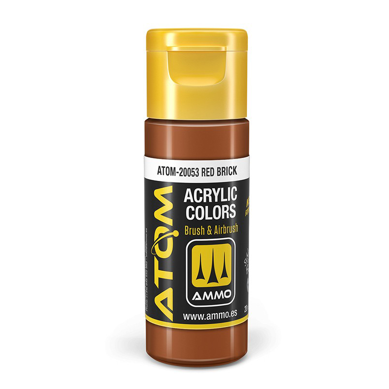 

Акриловая краска Ammo Mig Atom Color Красный кирпич Red Brick ATOM20053