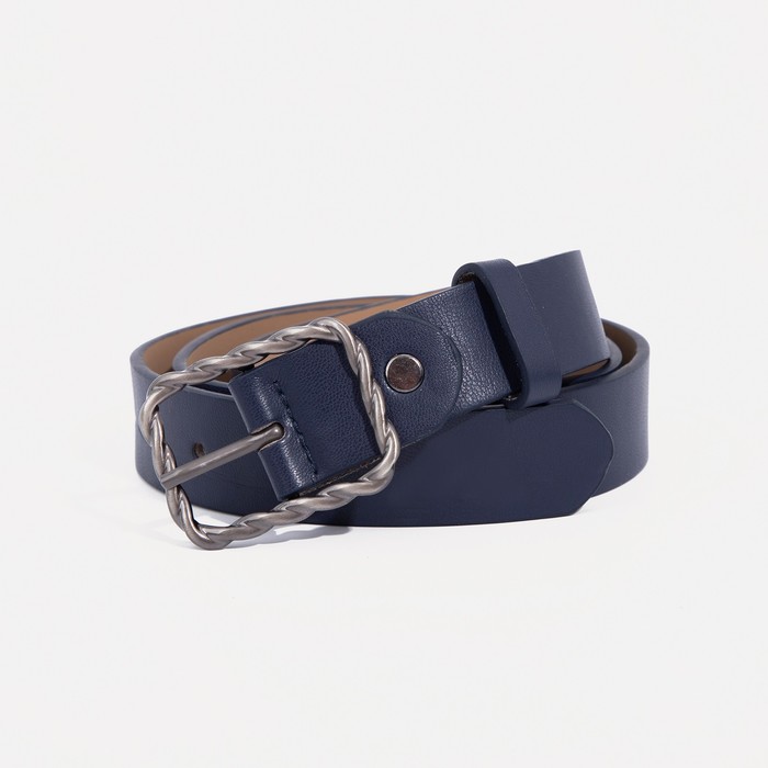 

Ремень женский NoBrand 9345287 синий, 115 см, 9345287