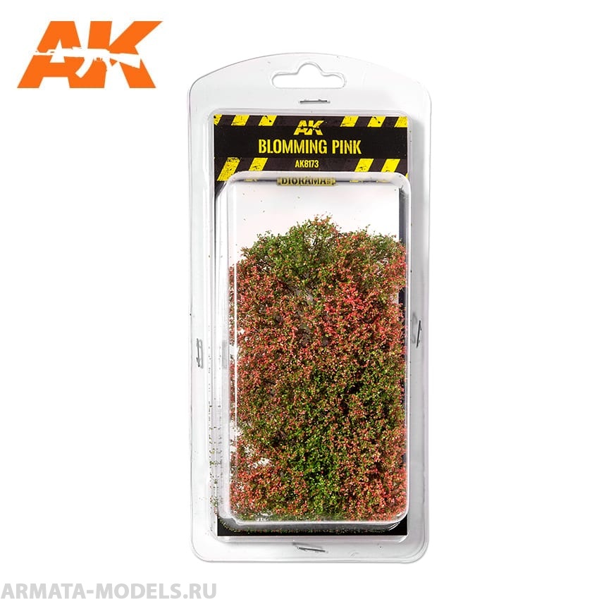 

Имитация листвы для макетов и диорам AK Interactive BLOMMING PINK SHRUBBERIES AK8173