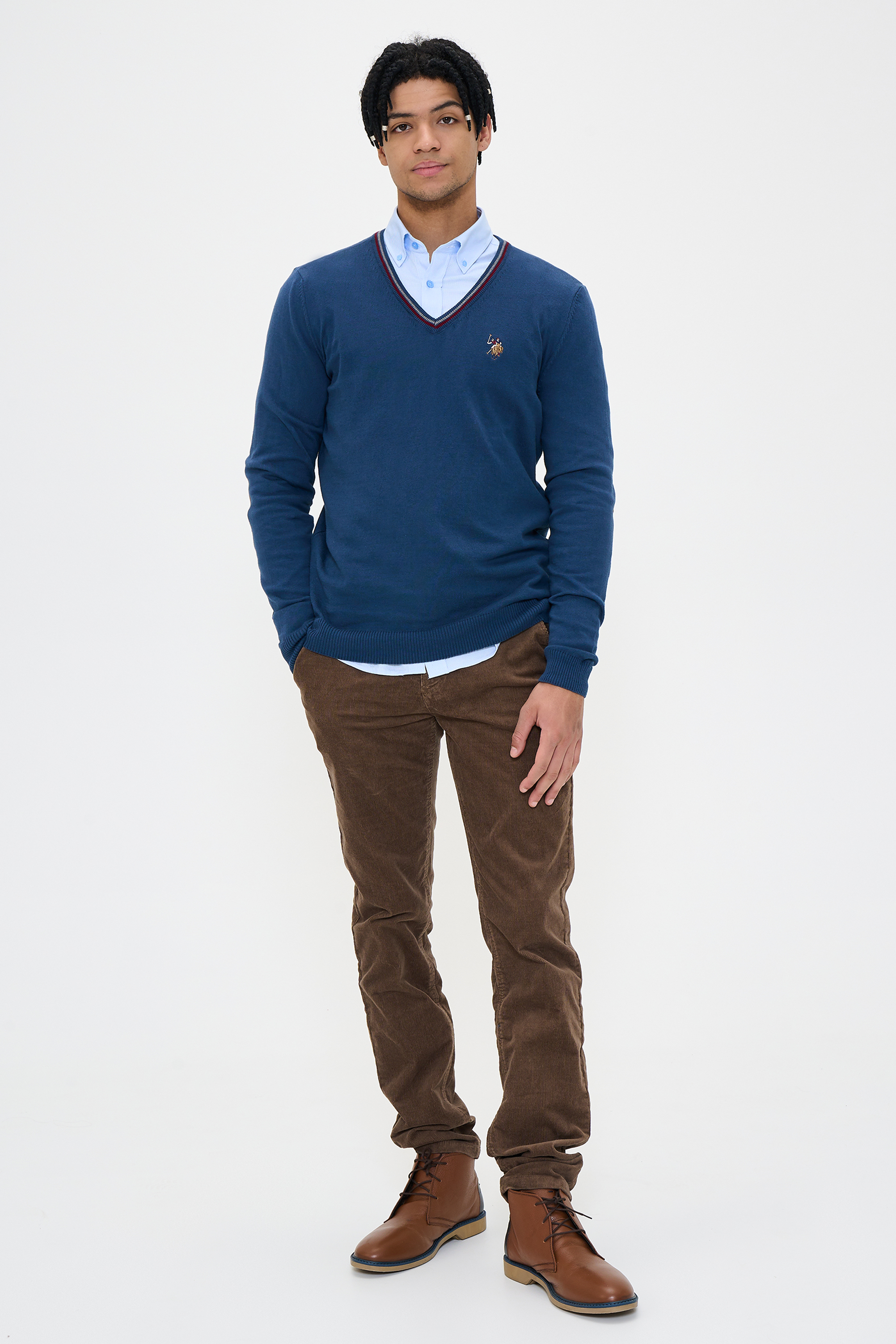 

Пуловер мужской U.S. POLO Assn. G081SZ0TK0TD03-LY-R синий 2XL, G081SZ0TK0TD03-LY-R