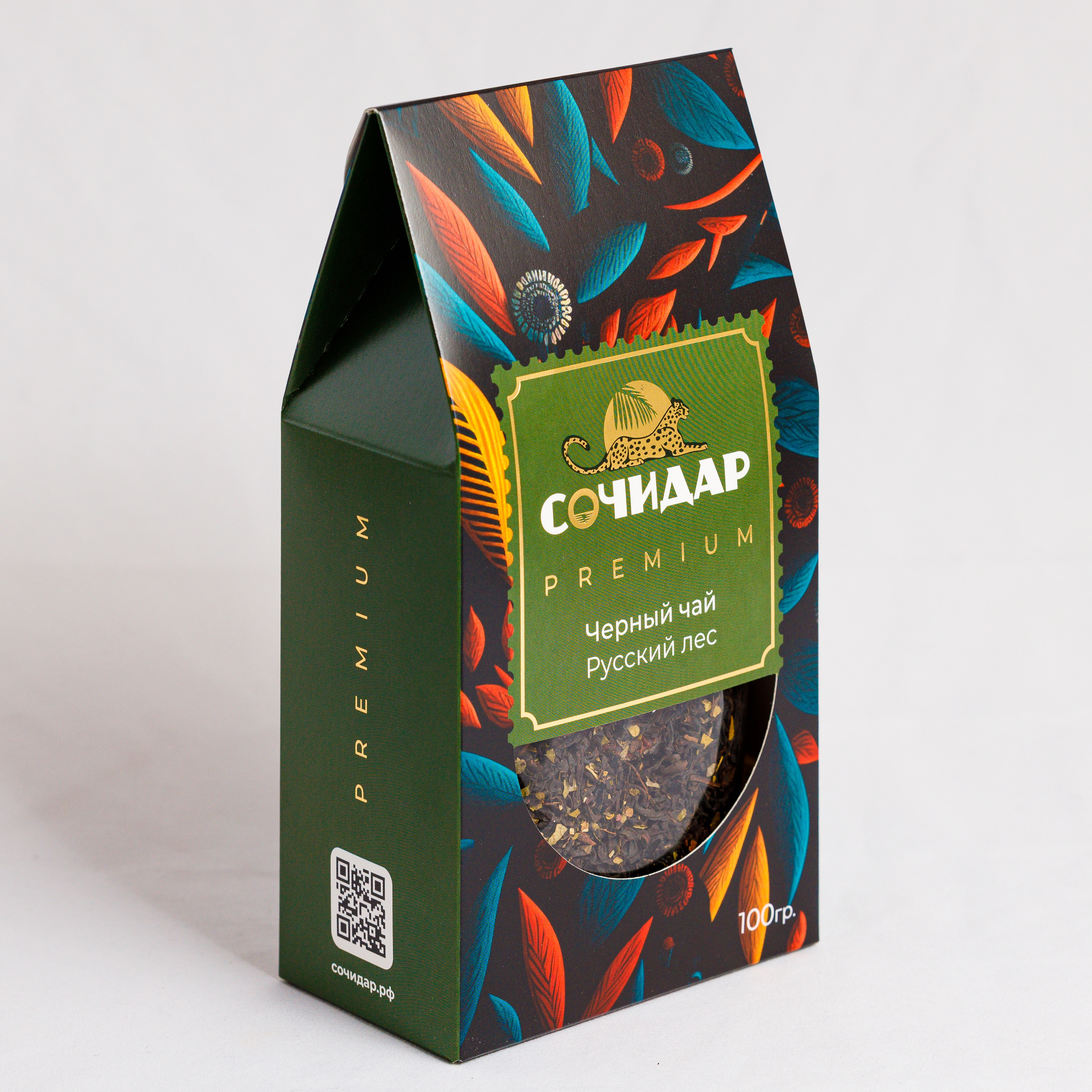 Черный чай Сочидар Русский лес, 100 г