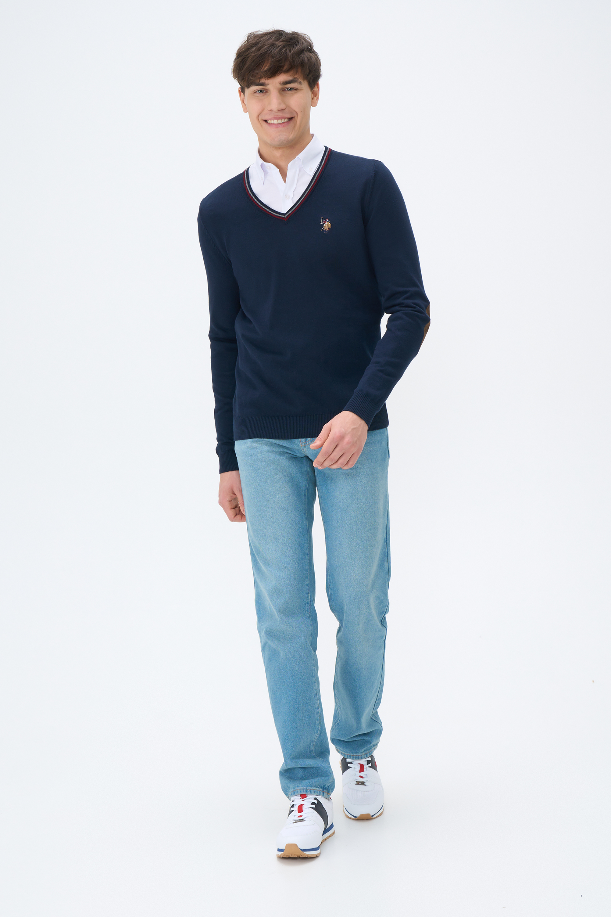 

Пуловер мужской U.S. POLO Assn. G081SZ0TK0TD03-LY-R синий 2XL, G081SZ0TK0TD03-LY-R