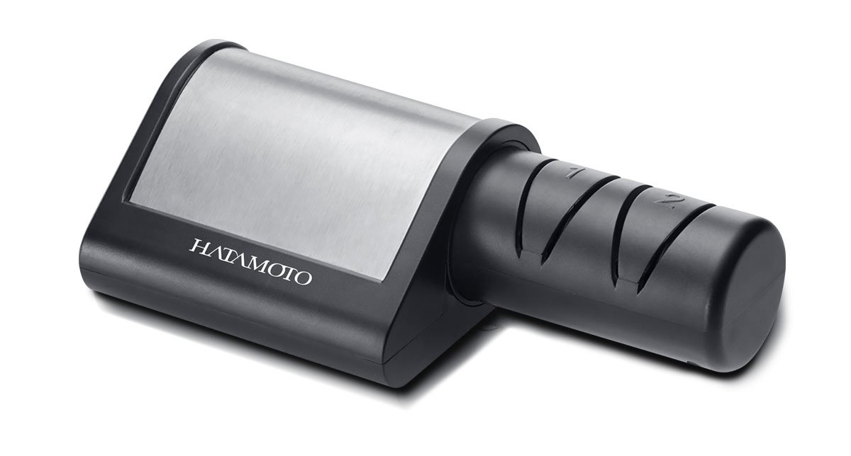 фото Электрическая точилка для ножей hatamoto sc-2000, алмазная