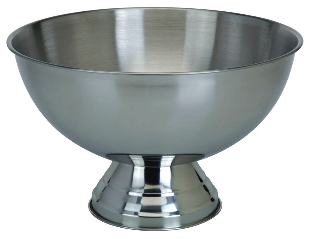 Чаша для льда ДЕЛЮКС, нержавеющая сталь, серебряная, 39х24 см, Koopman International