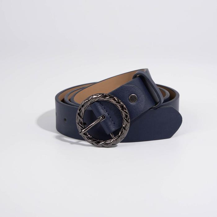 

Ремень женский NoBrand 7154314 синий, 110 см, 7154314