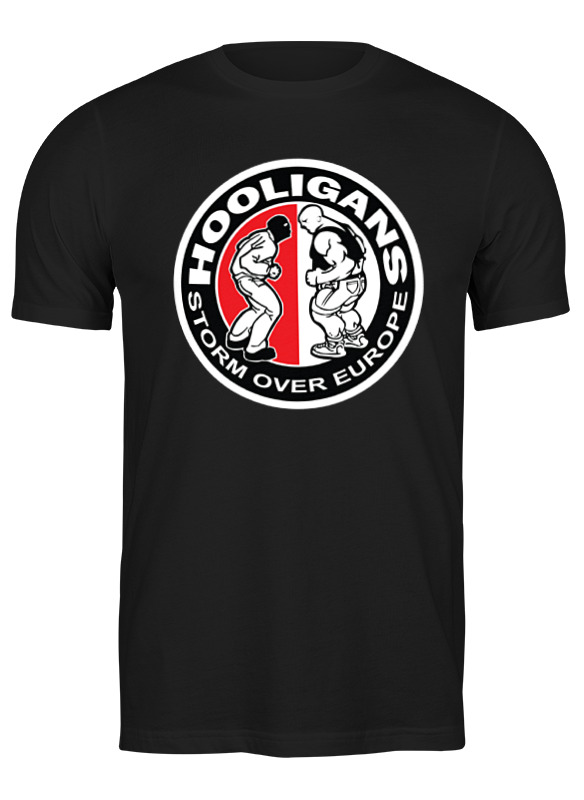 

Футболка мужская Printio Hooligans 1112920 черная M, Черный, Hooligans 1112920