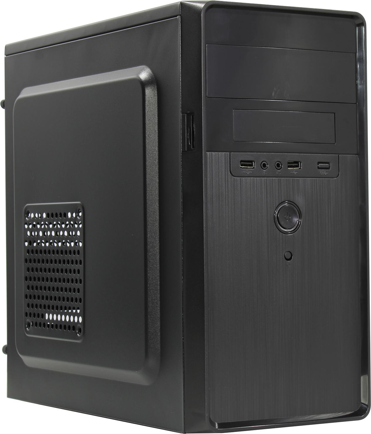 

Корпус компьютерный ExeGate BA-309 (EX286412RUS) Black, BA-309