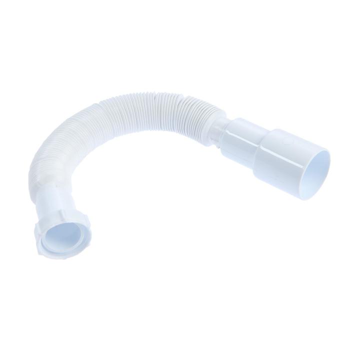 

Гофросифон Akvater, 1 1/4" х 40/50 мм, L= 410-800 мм, без выпуска, Белый