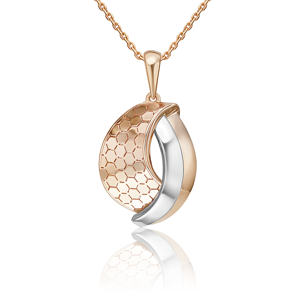 

Кулон из белого золота/красного золота PLATINA jewelry 03-3482-00-000-1111, 03-3482-00-000-1111