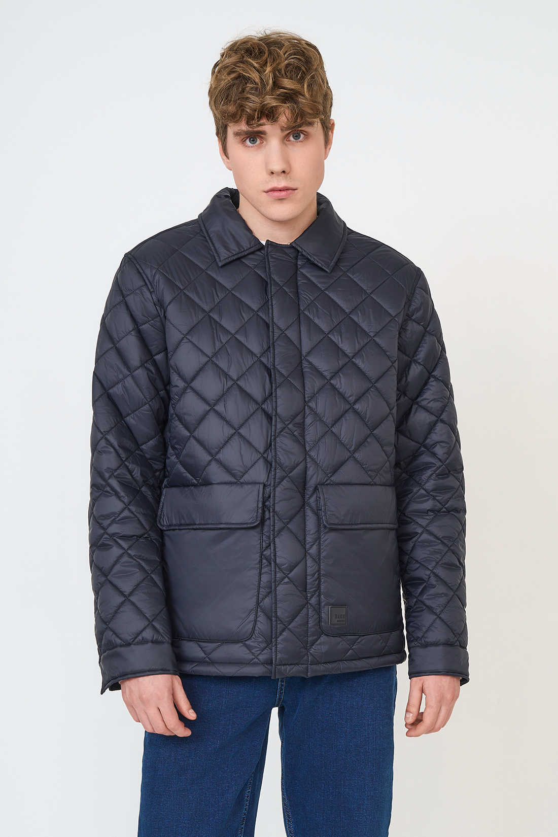 Зимняя куртка мужская Baon B5323507 черная L