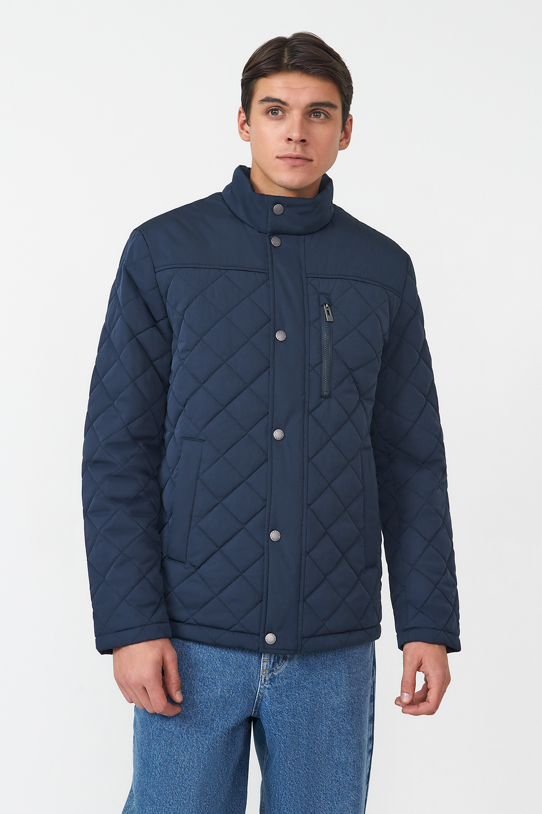 Зимняя куртка мужская Baon B5323506 синяя M