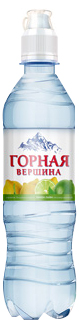 

Вода Горная вершина лимон-лайм минеральная питьевая негазированная 0,5 л