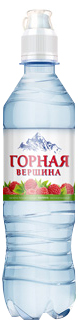 

Вода Горная вершина малина минеральная питьевая негазированная 0,5 л