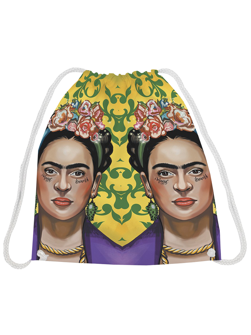 

Мешок для обуви унисекс JoyArty bpa_396806, желтый, bpa_396806