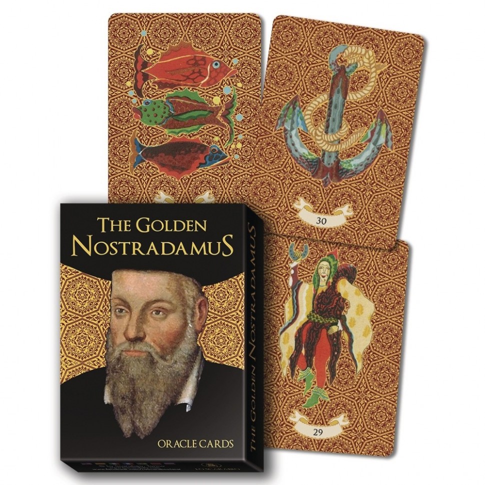 

Карты Таро Золотой Оракул Нострадамуса / The Golden Nostradamus Oracle - Lo Scarabeo