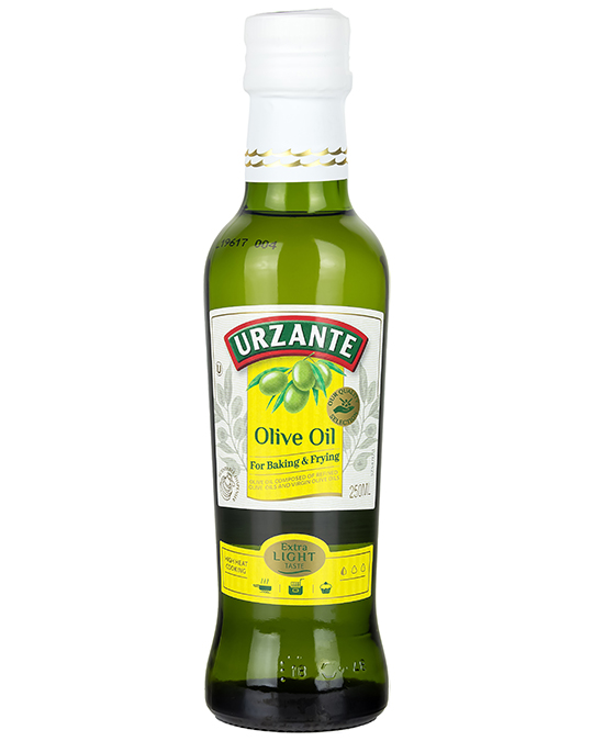 Масло оливковое Urzante 100%, 4 шт по 0,25 л