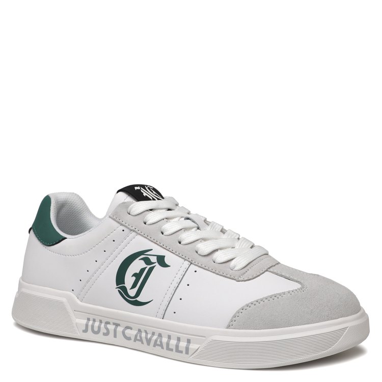 

Кеды мужские Just Cavalli 76QA3SB8 белые 42 EU, Белый, 76QA3SB8