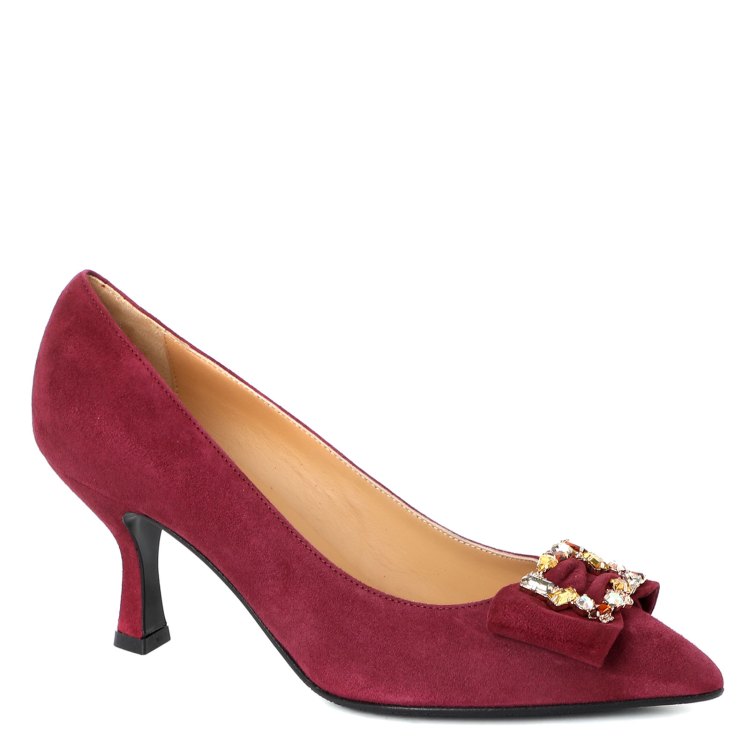 

Туфли женские Giovanni Fabiani W22305 бордовые 39 EU, W22305