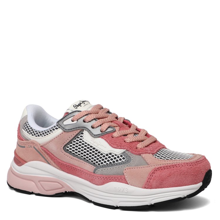 

Кроссовки женские Pepe Jeans London PLS60003 розовые 40 EU, Розовый, PLS60003