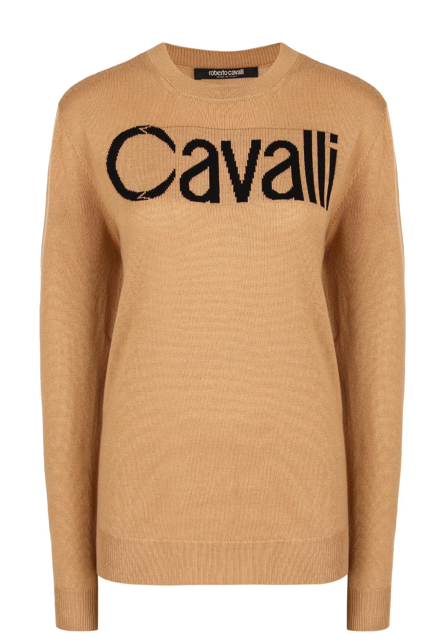 Джемпер мужской Roberto Cavalli 136599 коричневый S