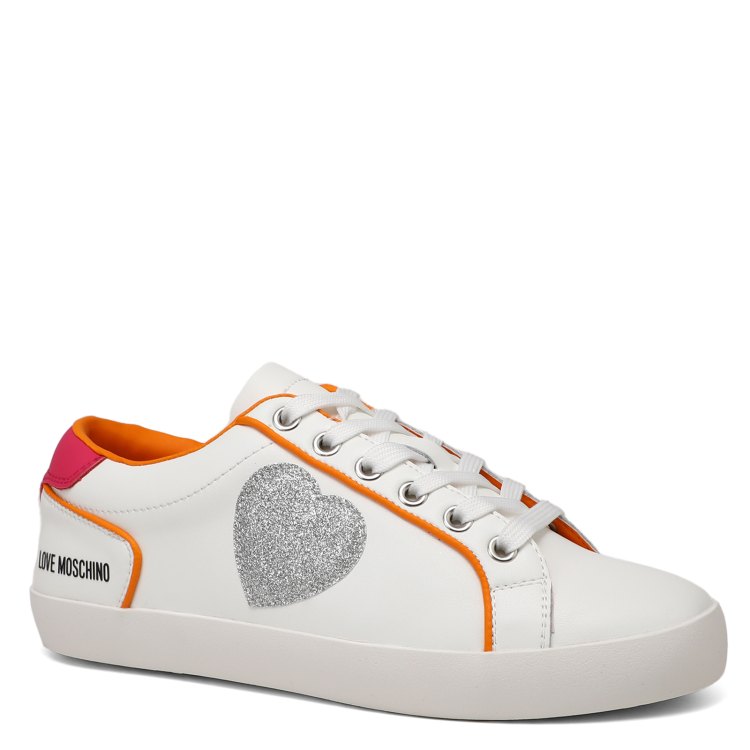 

Кеды женские Love Moschino JA15502G белые 39 EU, Белый, JA15502G
